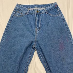 Blue Baggy Jeans